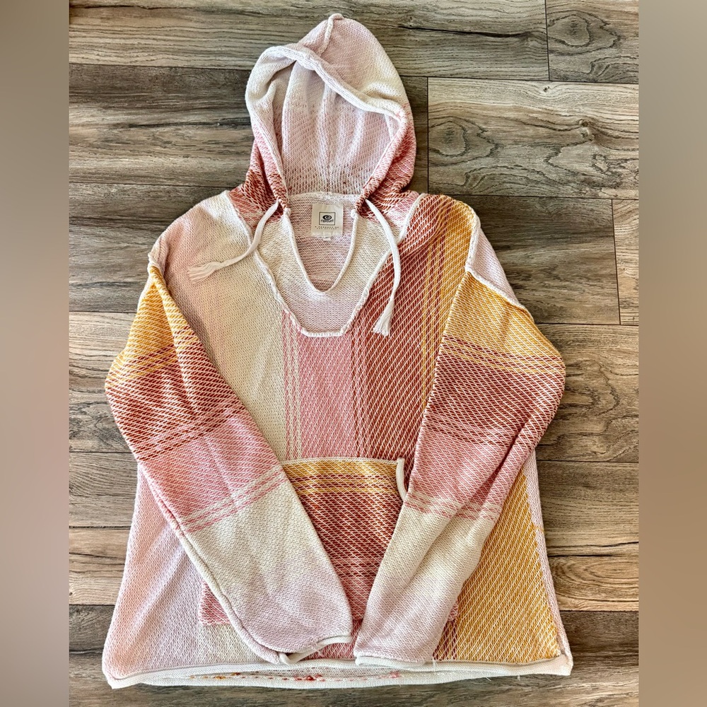 Colorful Striped Hoodie